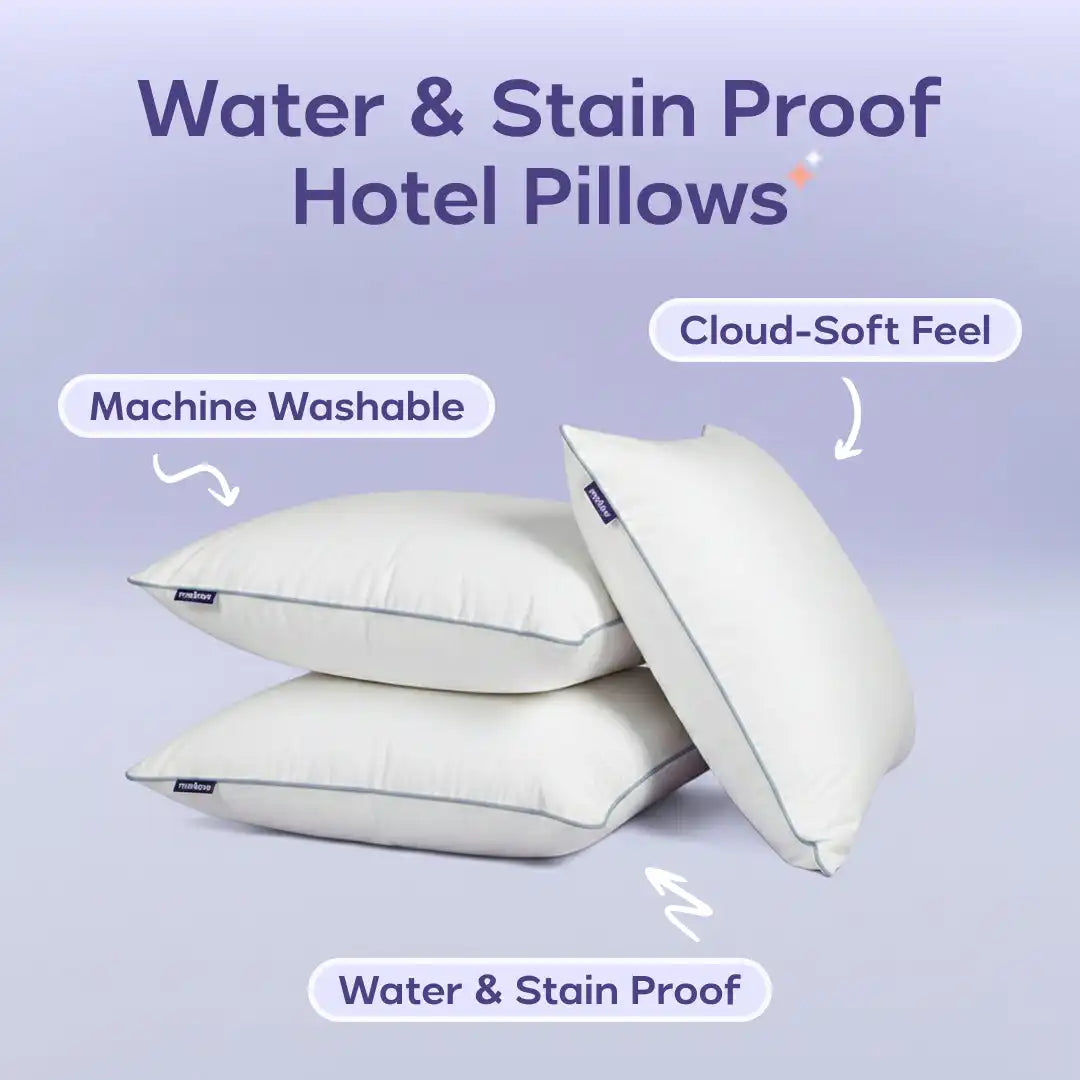 Waterproof & Stain-Resistant Hotel Pillow